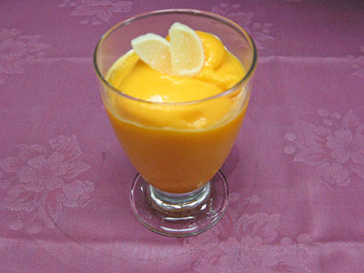 sorbet de mandarina